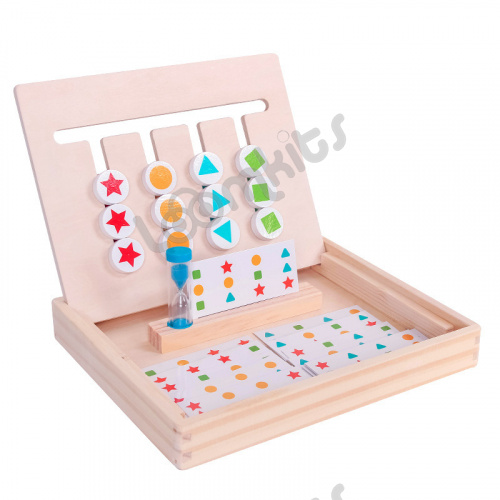 Деревянная игрушка - Настольная игра "4 цвета" фото 2