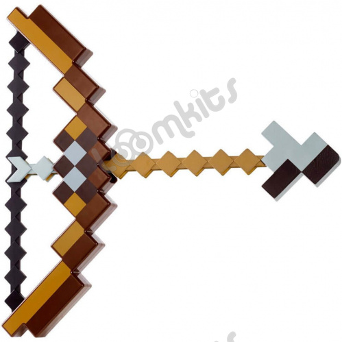 Пиксельный лук со стрелой Майнкрафт (Minecraft) 35 см фото 4