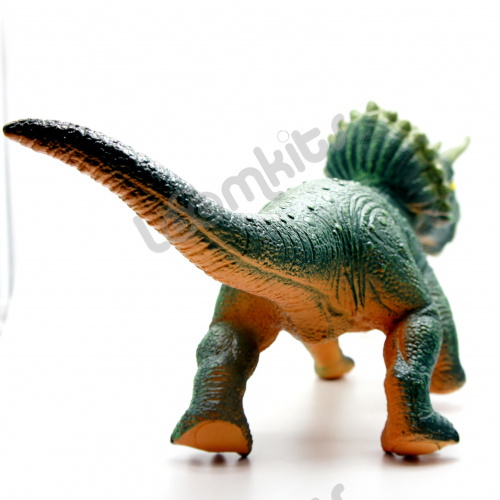 Фигурка динозавра Трицератопс 55 см фото 4