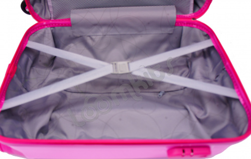 Большой детский чемодан на колесиках "Барби" фото 8