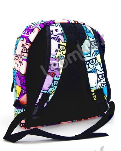 Рюкзак для девочки дошкольный "Котики в очках", размер S фото 2