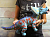  Фигурка динозавра Трицератопс 55 см Голубой