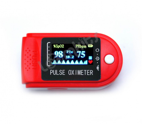 Пульсоксиметр на палец Fingertip Pulse Oximeter фото 3