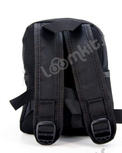 Рюкзак дошкольный Among Us (Амонг Ас), подростковый для мальчика и девочки, черный, размер S фото 3