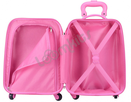 Детский чемодан  на колесиках "Барби" фото 3