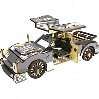 Конструктор деревянный - Гоночная машина DeLorean