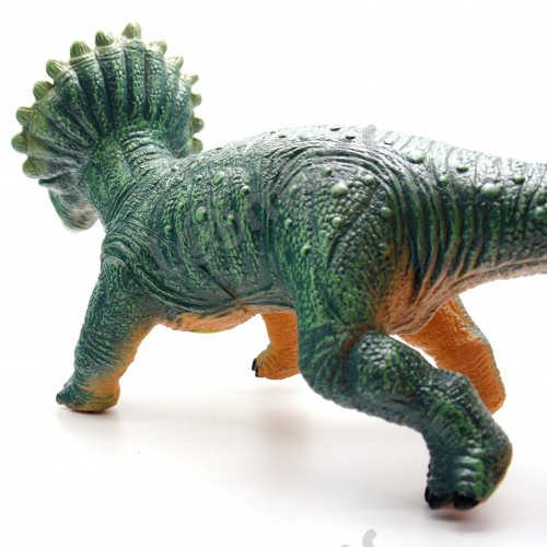 Фигурка динозавра Трицератопс 55 см фото 5