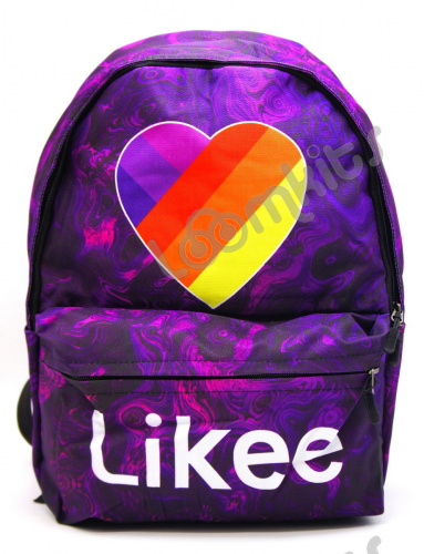 Рюкзак для девочки подростка Likee (Лайки) для школы фото 2