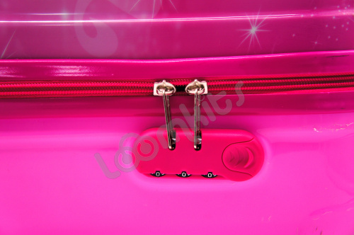 Большой детский чемодан на колесиках "Барби" фото 5