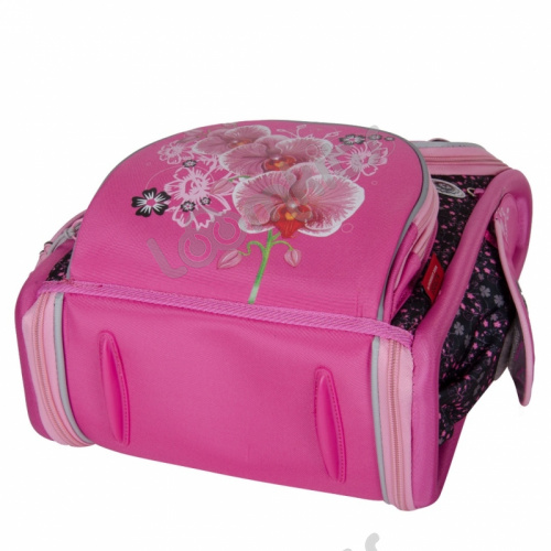 Школьный рюкзак Across ACR19-195 Цветы (розовый) фото 9