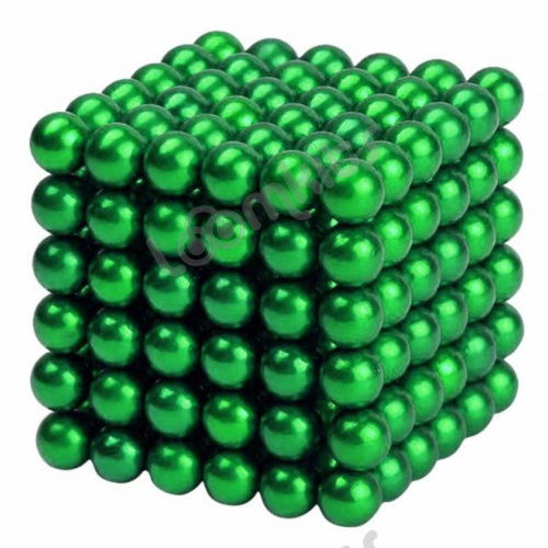 Неокуб Зеленый 216 шариков (5 мм)