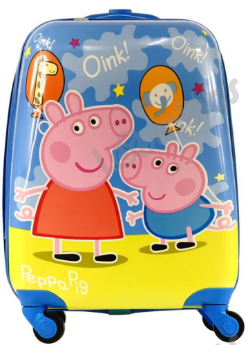 Детский чемодан  на колесиках "Свинка Пеппа"