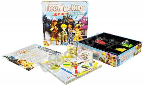 Настольная игра: Ticket to Ride Junior: Европа фото 3