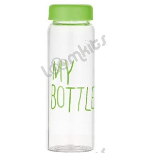 Пластиковая бутылка My bottle, зеленая, 500 мл фото 2