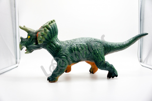 Фигурка динозавра Трицератопс 55 см фото 2