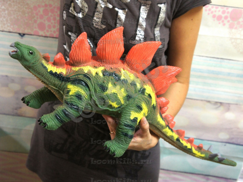 Фигурка динозавра Стегозавр 55 см фото 2