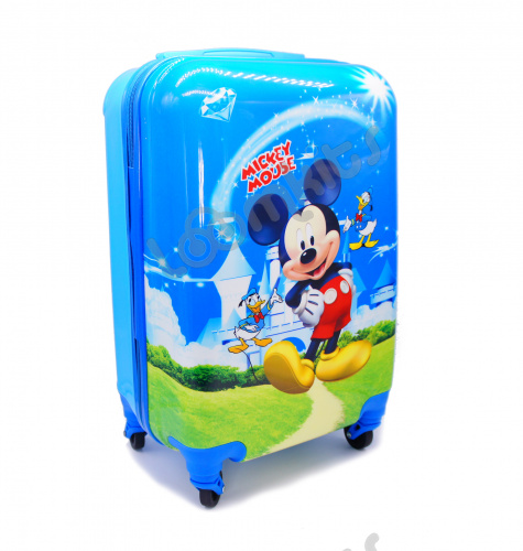 Большой детский чемодан на колесиках "Микки Маус" фото 2