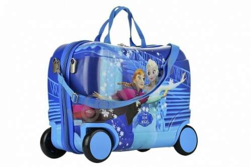 Детский чемодан каталка для девочки Холодное сердце 07 фото 3