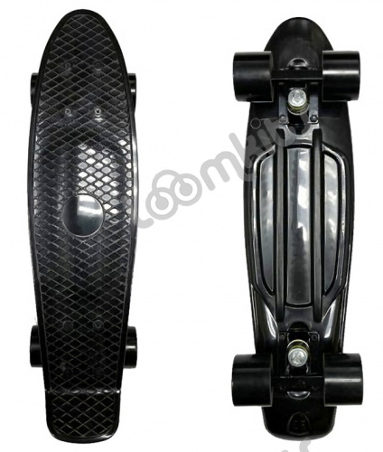 Скейтборд круизер ecoBalance, черный, 55 см фото 2