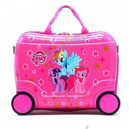 Детский чемодан каталка для девочки My Little Pony 011 фото 2