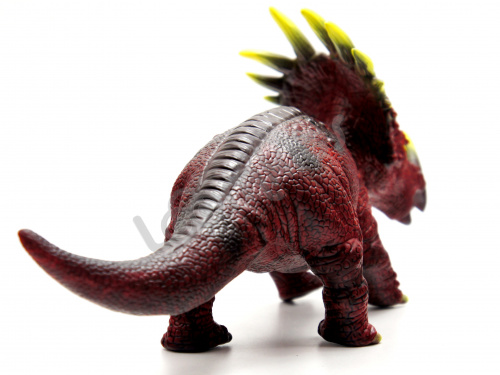 Игрушка динозавр Трицератопс 25 см фото 5