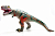  Фигурка динозавра Тиранозавр 25 см Серый