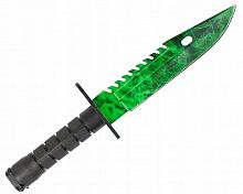 Нож байонет из дерева, зеленый (Zombie Hunter) Counter-Strike