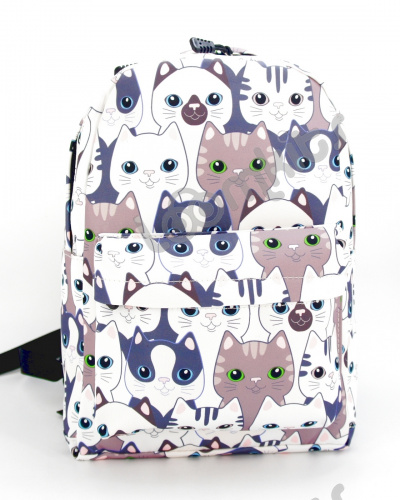 Рюкзак для девочки школьный "Котятки", размер M фото 3