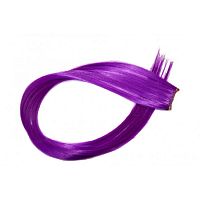 Локсы / Цветные пряди на заколках - Фиолетовый - 1