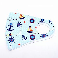 Детская маска для лица - Яхты