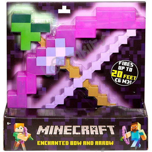Улучшенный лук со стрелой Майнкрафт (Minecraft) 35 см фото 3