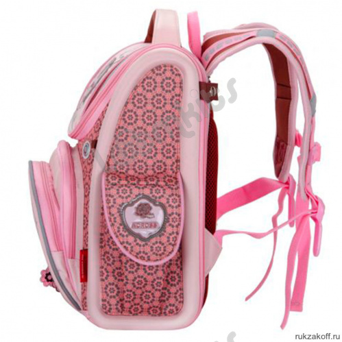 Школьный рюкзак Across ACR19-195 Розы (розовый) фото 7