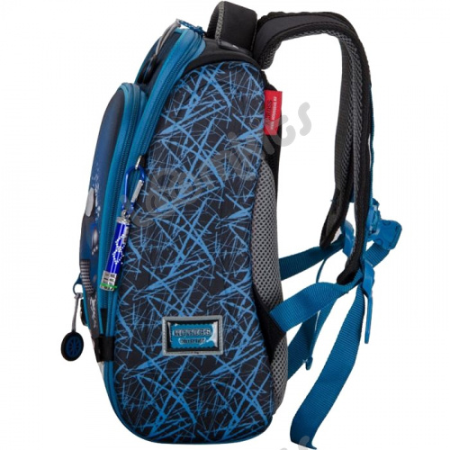 Школьный рюкзак Across ACR19-HK Гоночная машина (синий) фото 8
