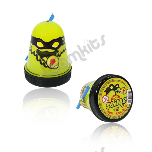 Slime "Ninja" Желтый светится в темноте фото 4