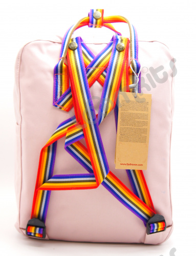Рюкзак Kanken Classic Rainbow Light Pink фото 4