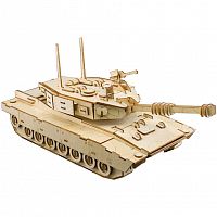 Конструктор деревянный - Танк M1 Абрамс