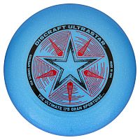 Диск Фрисби Discraft Ultra-Star синий искрящийся (175 гр.)