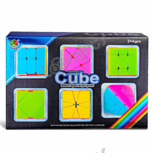 Набор головоломок Cube (в коробке 6 шт) фото 4