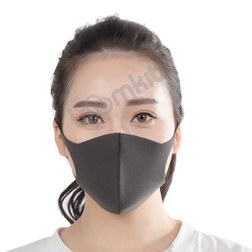 3 шт - Защитная неопреновая маска тканевая многоразовая для лица Fashion 3d фото 3