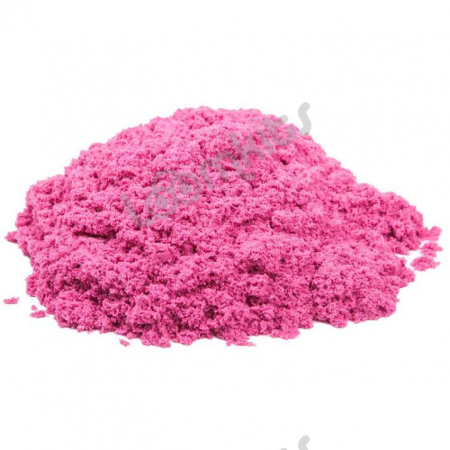 Набор Космический пластичный песок 1 кг (розовый) + песочница + формочки фото 11