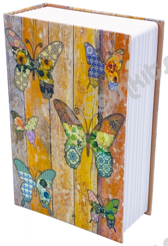 Книга-сейф «Бабочки» 24 см фото 2