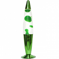 Лава-лампа, 35 см Color, Прозрачная/Зеленая