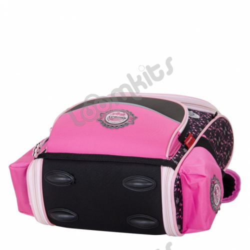 Школьный рюкзак Across ACR19-291 Цветочки (розовый) фото 5
