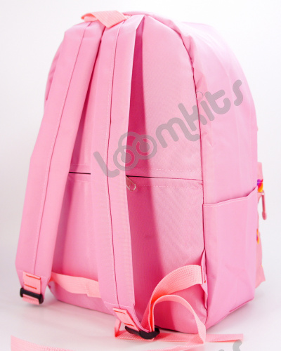 Рюкзак для девочки школьный Likee (Лайки) USB, 20307, розовый фото 5