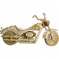 Деревянный 3D конструктор - Мотоцикл Харли Дэвидсон