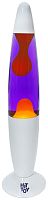 Лава-лампа 34 см Белый, Фиолетовый/Оранжевый