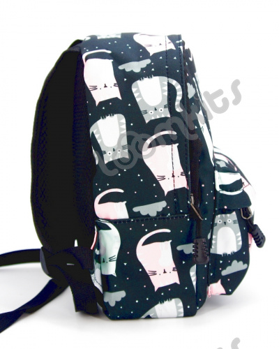 Рюкзак для девочки дошкольный "Ночные котики", размер S фото 3