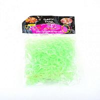 Резинки для плетения Зеленые - 600 шт