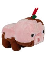 Мягкая игрушка Майнкрафт Свинка, Minecraft Earth Happy Explorer Muddy Pig 17см