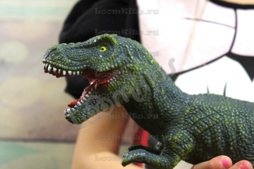 Игрушка динозавр Тираннозавр 25 см фото 8
